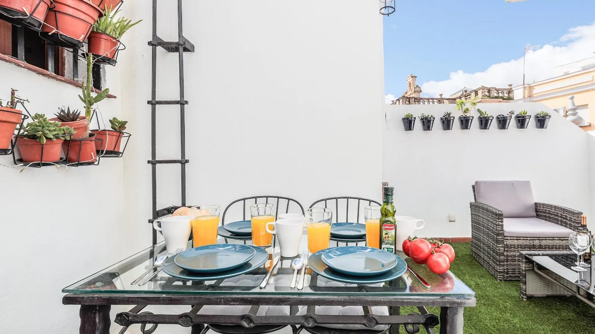 Bonito Duplex Con Terraza Calle Feria Seville Apartment