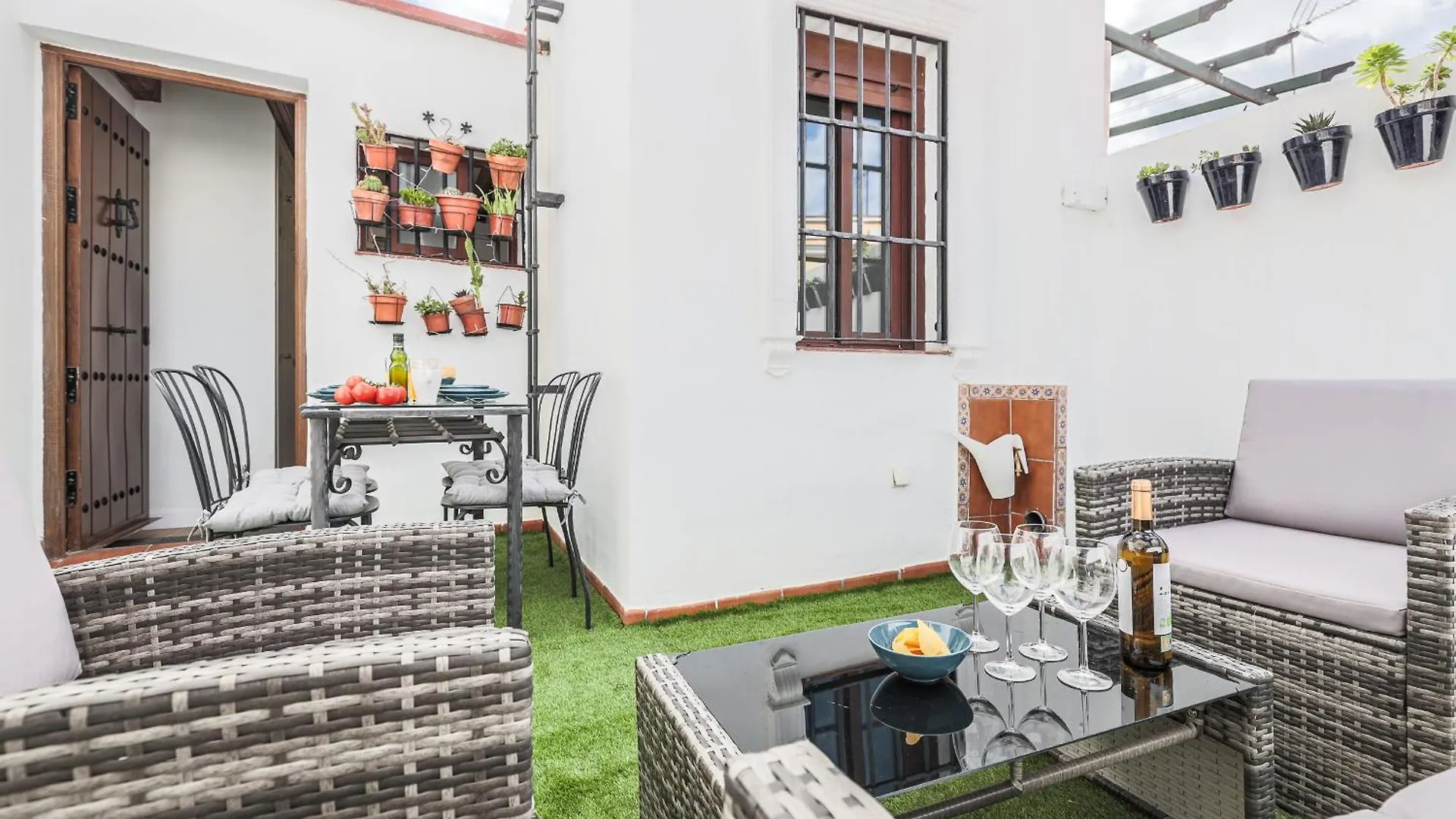Bonito Duplex Con Terraza Calle Feria Seville 0*,